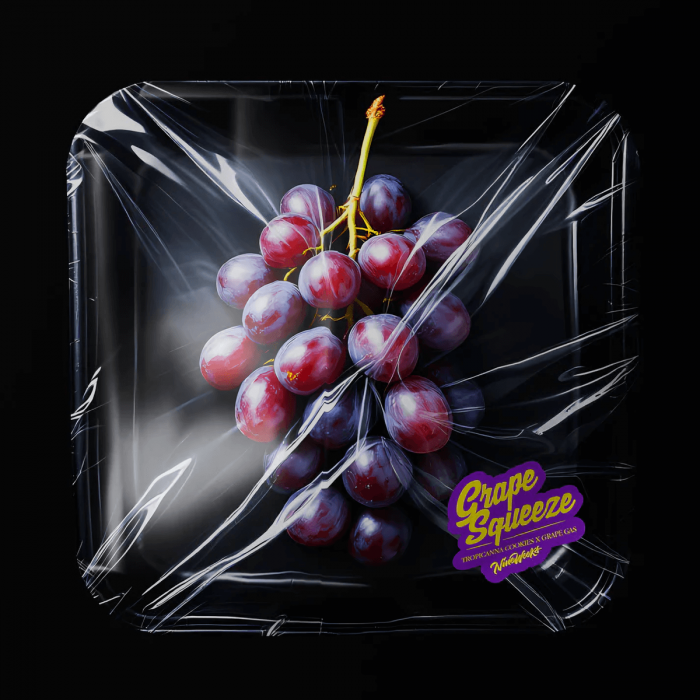 Semillas feminizadas Grape Squeeze de Nine Weeks Seeds, blister.