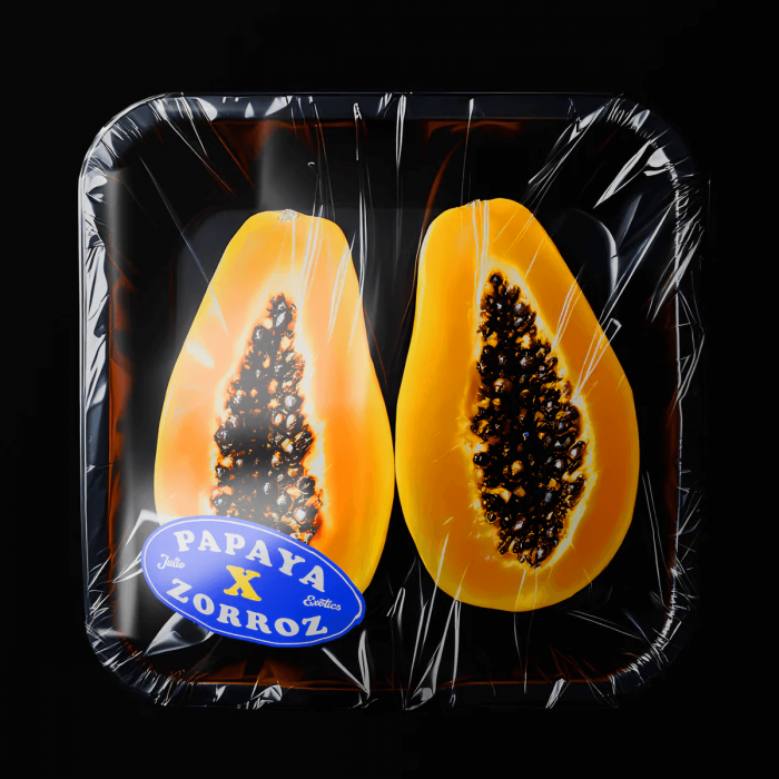 Semillas feminizadas Papaya Zorroz de Nine Weeks Seeds, blister.