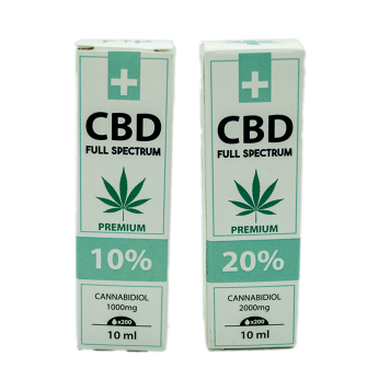 Aceite CBD Purificado Full Spectrum Premium, varios formatos.