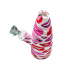 BONG SILICONA NAZARENO COLORES PARA AGUA 17,78CM