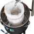 Extractor de resina con agua y hielo profesional MX ICE 200 Lite de Master Trimmers, caída de agua para separación de resina.