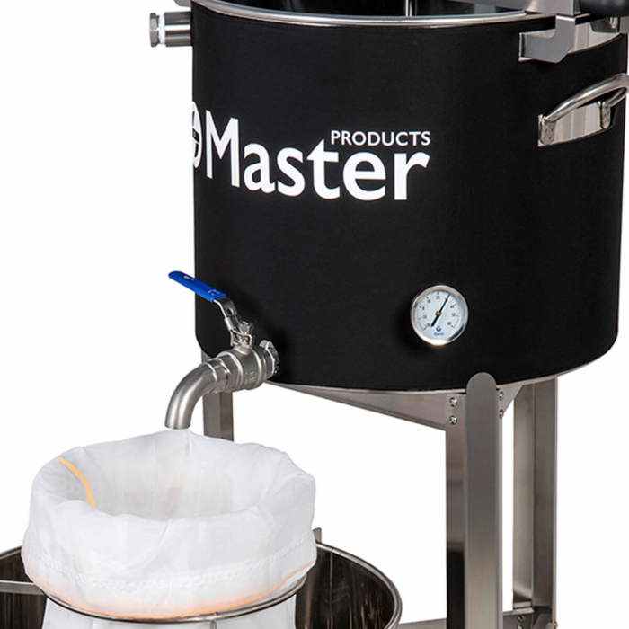 Extractor de resina con agua y hielo profesional MX ICE 200 Lite de Master Trimmers, salida de agua.
