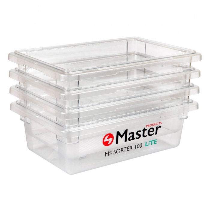Separador de cogollos manual MS Sorter 100 Lite de Master Trimmers, perspectiva.