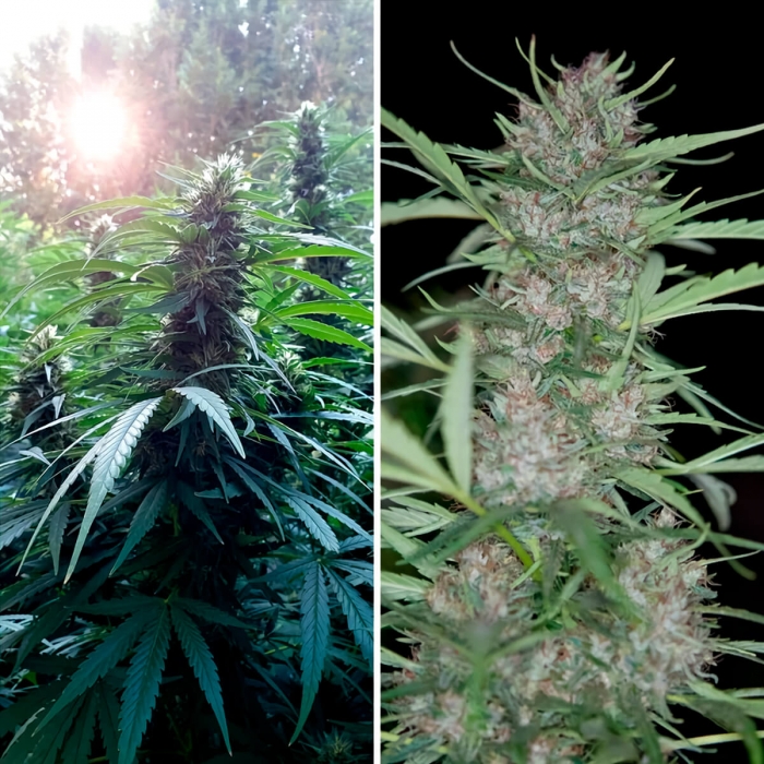 Shaman de Dutch Passion - Semillas de marihuana feminizadas, puntas principales.