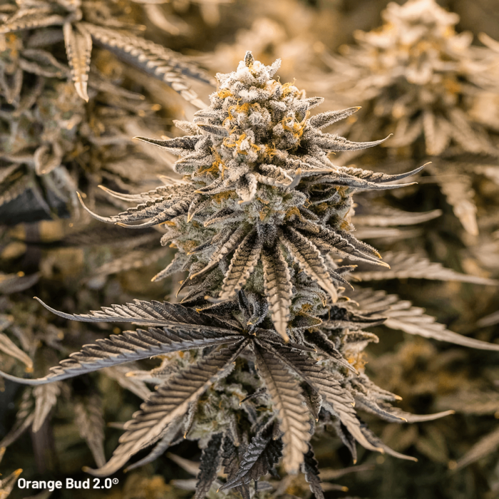 Semillas de marihuana feminizadas ORANGE BUD 2.0 (Dutch Passion), interior.
