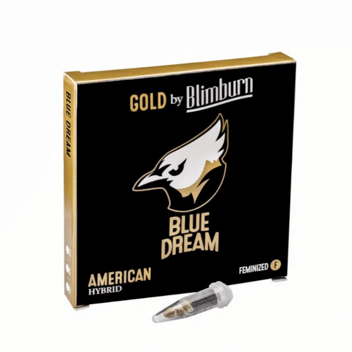 Semillas de marihuana feminizadas Blue Dream Blimburn Seeds, blister.