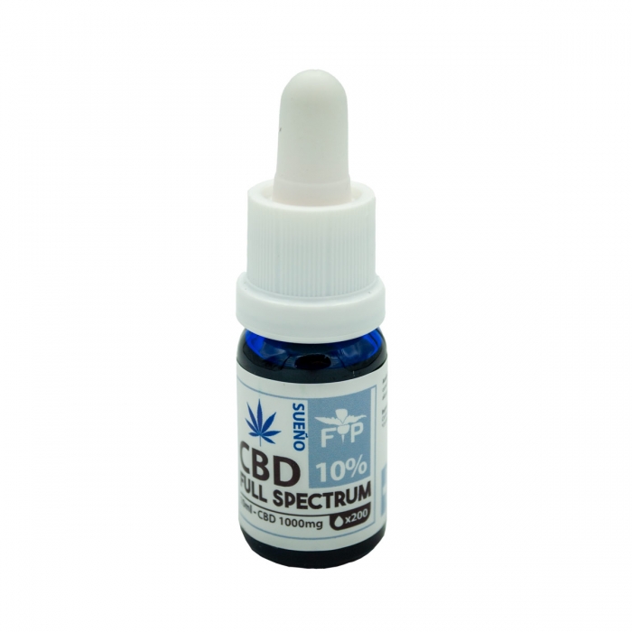 Aceite CBD especial para dormir al 10% concentración