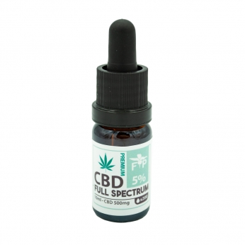 Aceite CBD Full Spectrum purificado de calidad Premium. Concentración del 5% CBD.