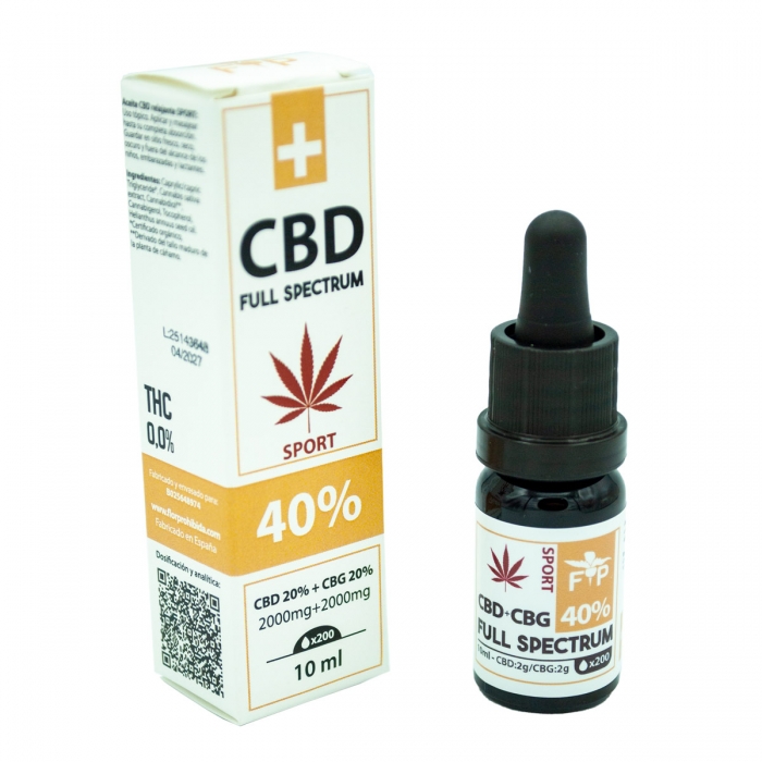 ACEITE CBD-CBG SPORT FULL SPECTRUM PURIFICADO