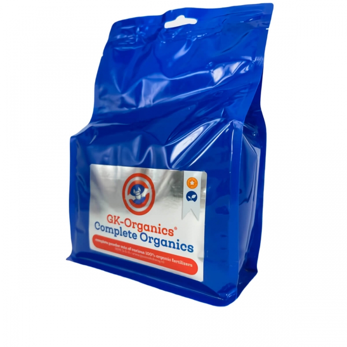 Fertilizante GK Organics Complete de Guanokalong para cultivo, 1L.
