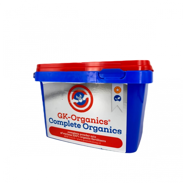 Fertilizante GK Organics Complete de Guanokalong para cultivo, 3 L.