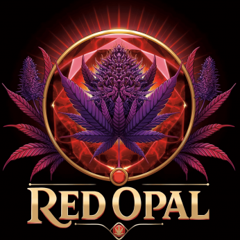 Semillas de marihuana feminizadas Red Opal de Conscious Seeds, cogollo enorme.