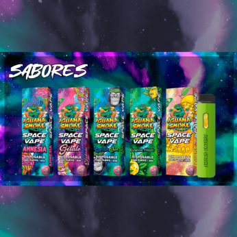 Vaper Iguana Pod Space Vape de Iguana Smoke, diferentes sabores.