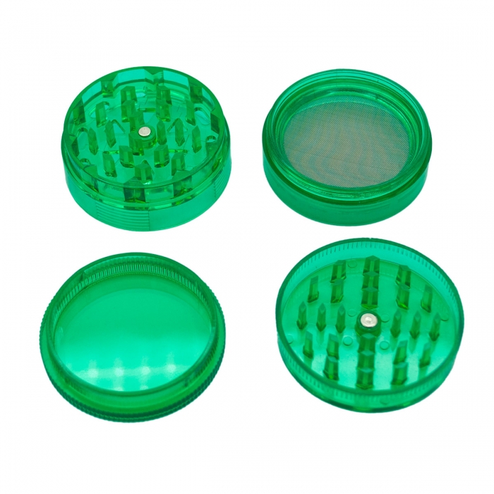 Grinder polinizador de plástico y 4 partes, económico y duradero