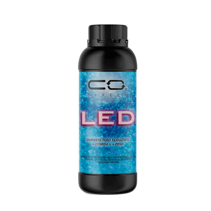 CO2 EFFECT Nano, especial para cultivos LED, envase de 1L.