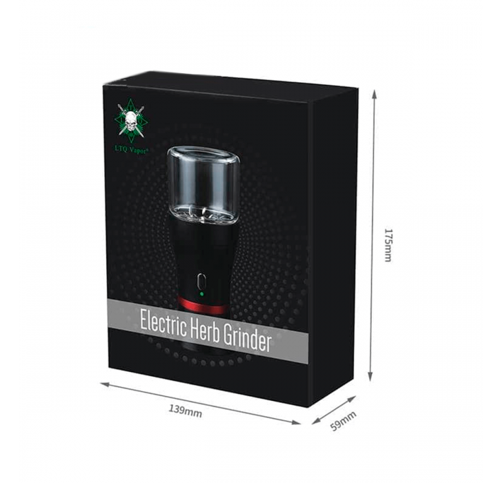 Grinder eléctrico básico de LTQ, medidas de la caja.