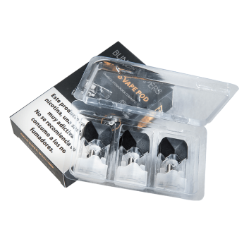 Cartuchos de repuesto para Bunch Vapers de 3 unidades 1ml.