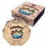 CENICERO CRISTAL GIRL COOKIES AND CREAM + CAJA