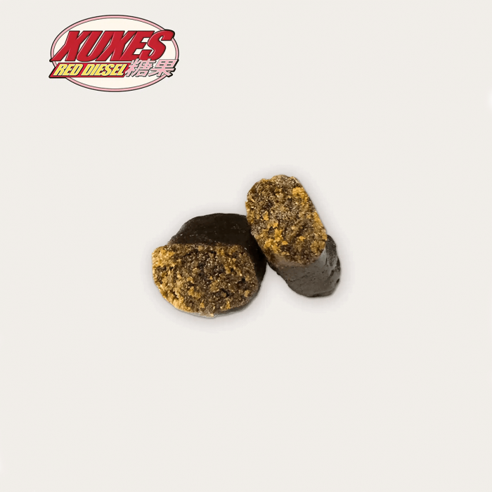 Hash CBD Red Diesel de la marca Xuxes, hachís de primera calidad.