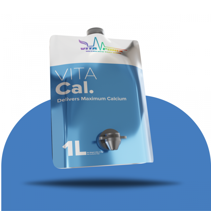 Aditivo para cultivo Vitacal de Vitaponix de 1L.