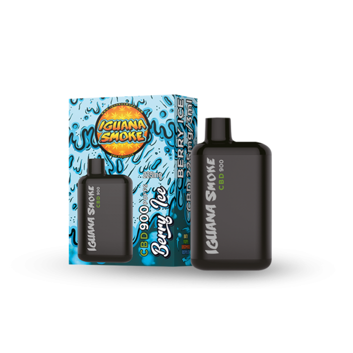 Iguana Pod CBD Pocket Berry Ice 225mg.