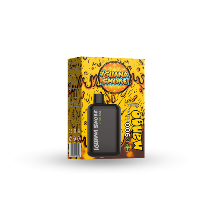 Iguana Pod CBD Pocket Mango 225mg