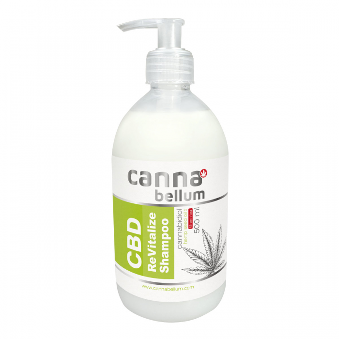 Champú CBD Reparador de 500ml de Cannabellum.