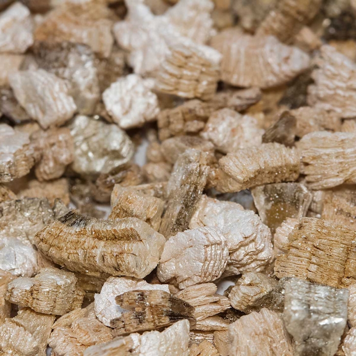 Detalle de la vermiculita