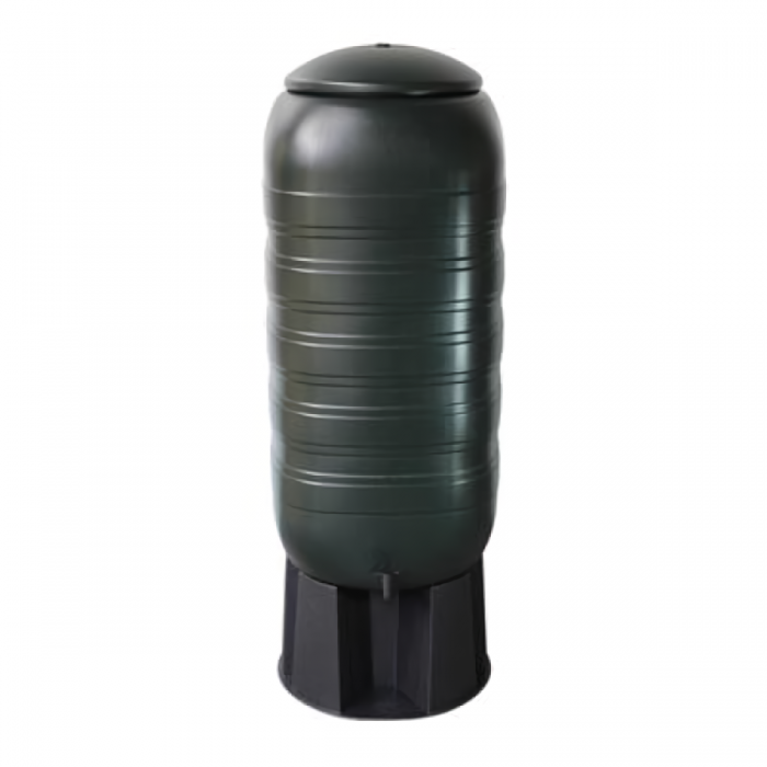 Depósito Slimeline con Tapa + Grifo de 100L de capacidad, con soporte (no incluido).