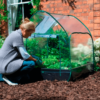 Cubierta de plástico POP UP para Grow Bed.