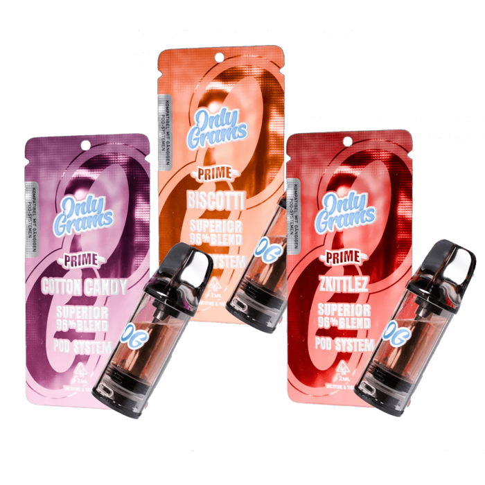 POD Superior 96% 2ML (Onlygrams). Vaper con cannabinoides legales