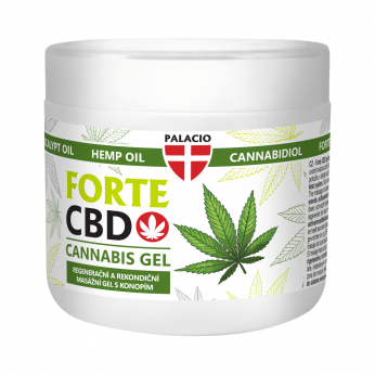 Gel CBD Forte para masajes de Palacio 600ml.