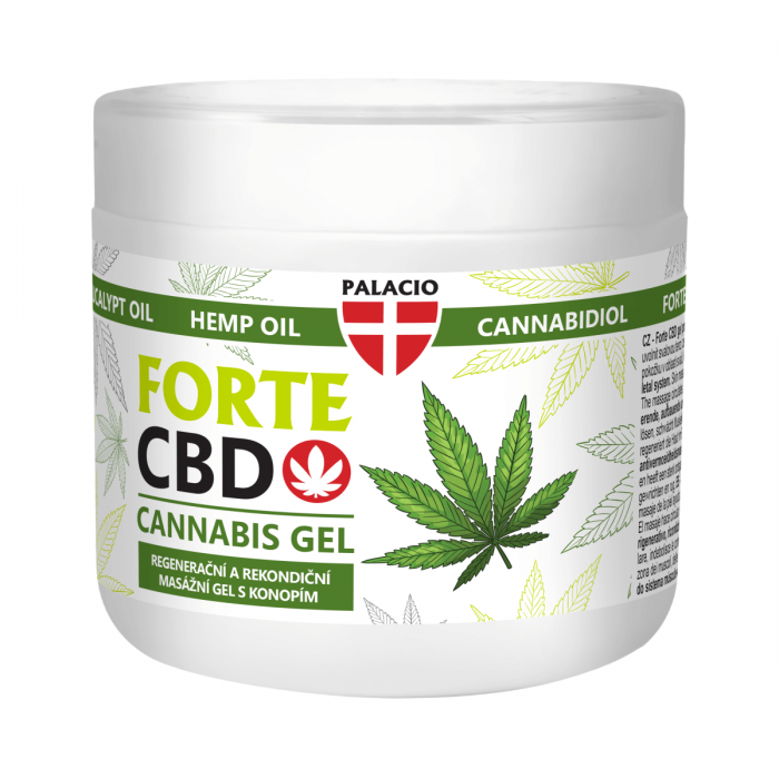 Gel CBD Forte para masajes de Palacio 600ml.