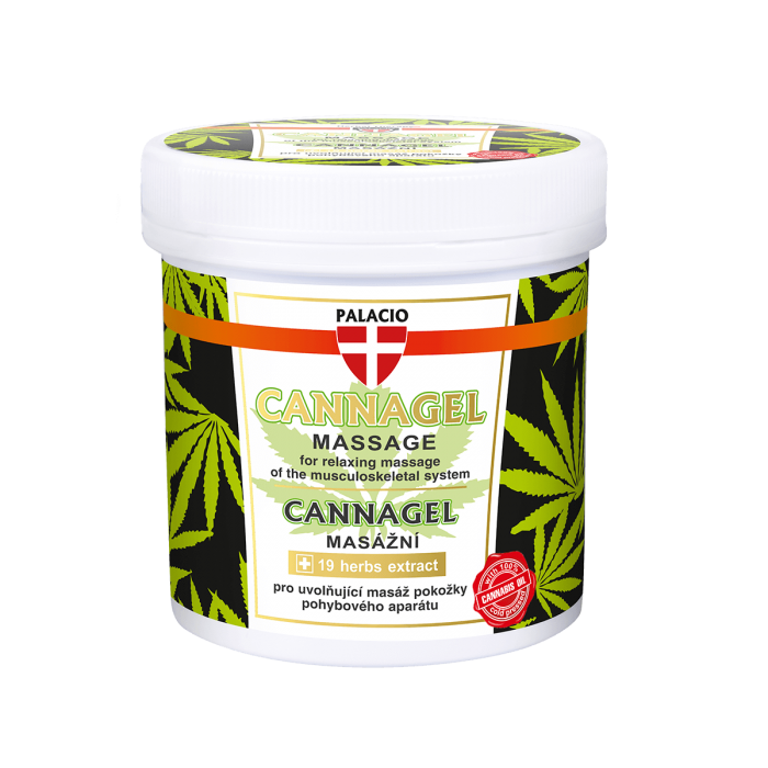 Gel para masajes Cannagel de Palacio 250ml.