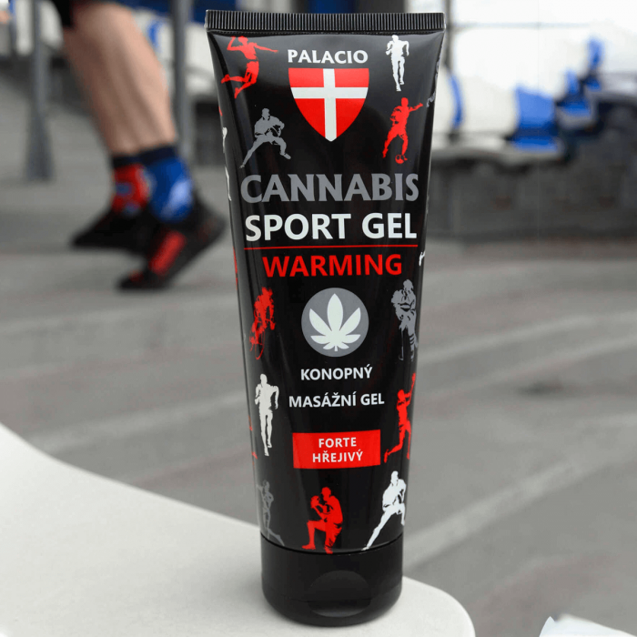 Gel de masaje CBD Sport Forte efecto calor de Palacio 200ml.
