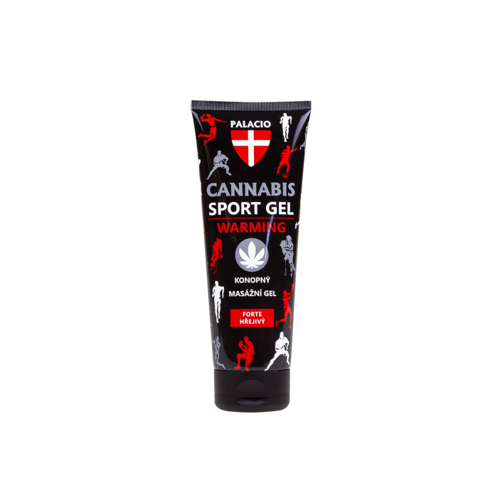Gel de masaje CBD Sport Forte efecto calor de Palacio 200ml, portada.