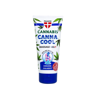 Gel de masaje efecto frío Cannacool de 200ml Palacio.