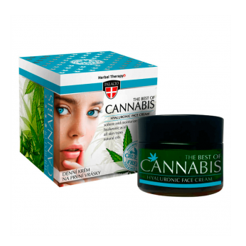 Crema facial Hialurónica con cáñamo y CBD de Palacio 50ml.