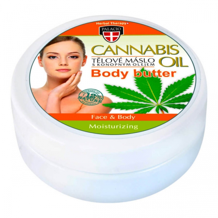 Crema corporal con aceite de cannabis 200 gramos de Palacio.