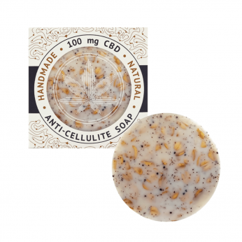 Jabón Artesanal con CBD de Cannaline Anti-celulitis 100mg.