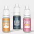 Botes de E-liquid CBD con 600mg y 10ml de distintos aromas, Harmony.