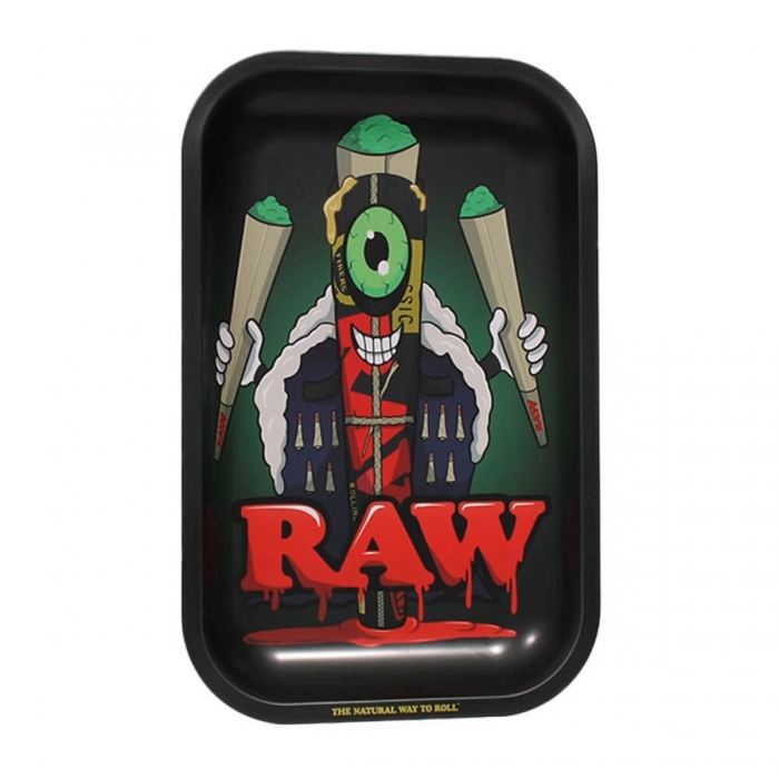 Bandeja metálica RAW Monster Cone para liar.
