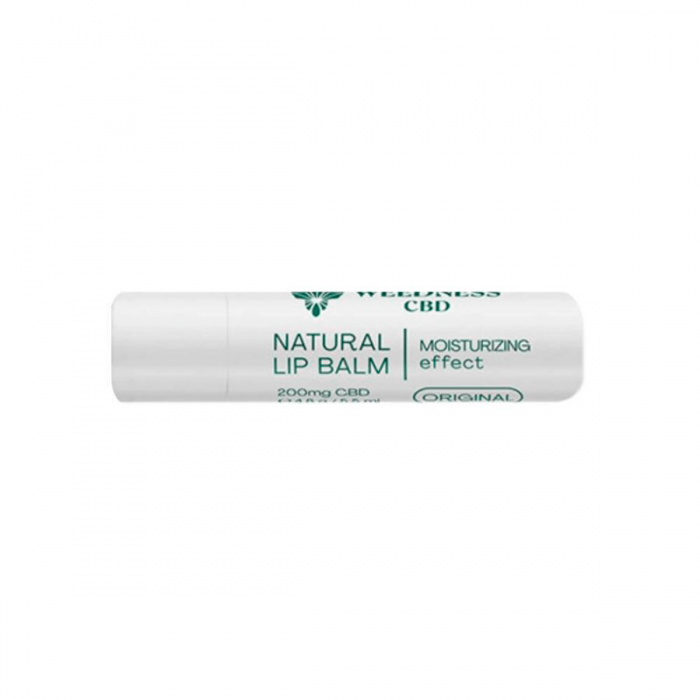 Bálsamo labial CBD Weedness de 4,8 gramos. Envase portátil.