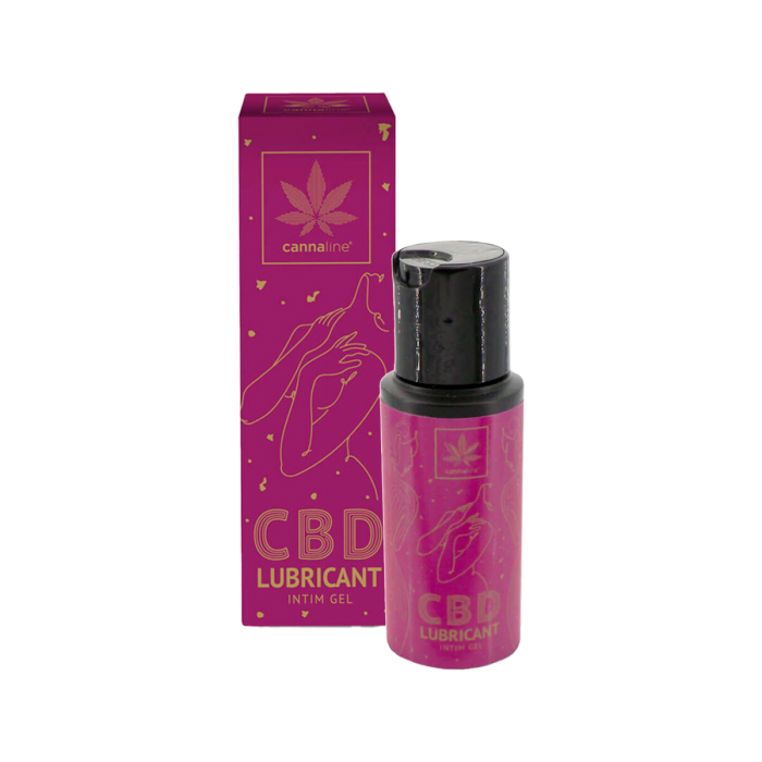 Gel lubricante para zonas intimas de Cannaline con 250mg de CBD y 50ml.