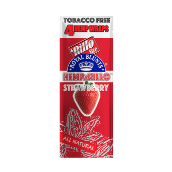 Blunt Hemparillo - Papel de cáñamo natural de sabor. Fresa.