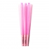 Conos King Size de la marca Jumbo, papel preliado de color rosa, 3 conos por pack.
