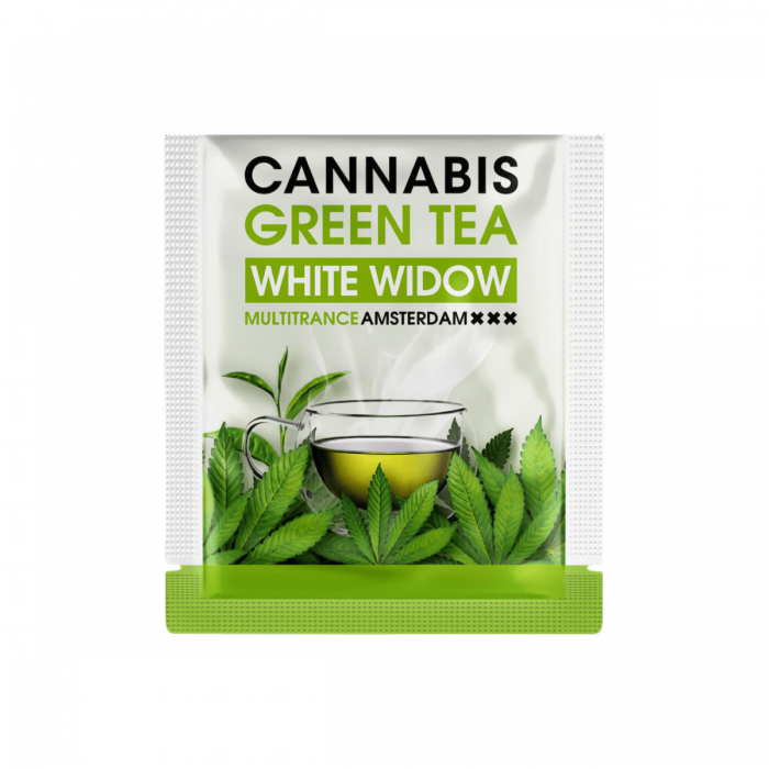 Te Verde Cannabis White Widow de 10 unidades, sobres.