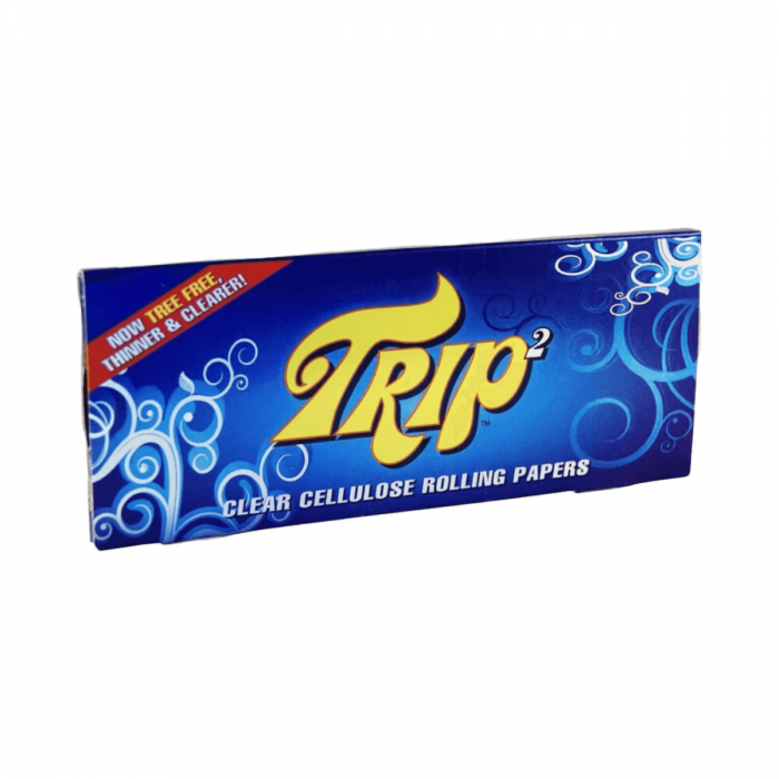 Papel de liar transparente Trip King Size Slim, librillo.