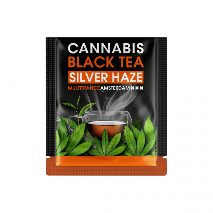 Te Verde Cannabis Silver Haze de 10 unidades, sobres.