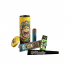 kit fumeta Monkey King lata redonda, incluye mechero, papel, filtros bote guardapetas y lata..